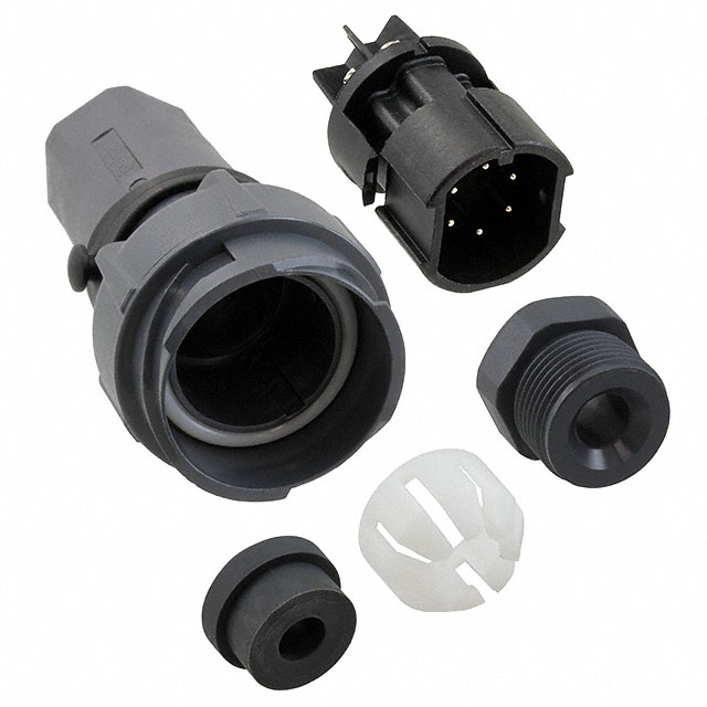 PXP7011/06P/ST/0507 Bulgin  Conjuntos de conectores circulares